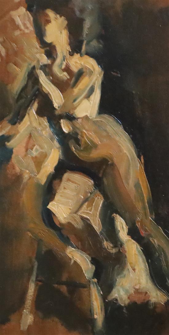 § Sherree Valentine-Daines (1956-) Nude study 10.75 x 5.75in.